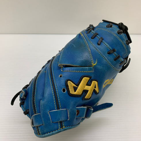 ハタケヤマ HATAKEYAMA 軟式 大人 一般 キャッチャーミット 捕手 グローブ グラブ 右投げ PRO-268 中古品 野球 7683