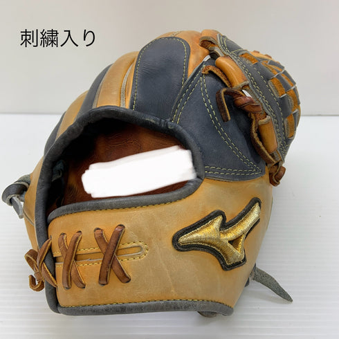 ミズノ MIZUNO ミズノプロ 硬式 大人 一般 内野手用 グローブ グラブ 右投げ 中古品 野球 6560