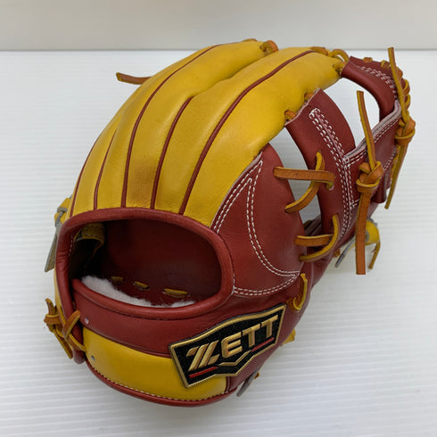 ゼット ZETT プロステイタス 軟式 大人 一般 内野手用 グローブ グラブ 右投げ BRGB30766L 中古品 野球 7709