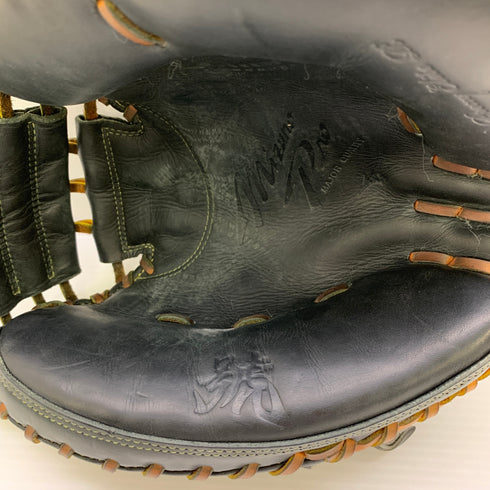 ミズノ MIZUNO ミズノプロ mizunopro 1AJCR29200 軟式 大人 一般 キャッチャーミット 捕手 グローブ グラブ 右投げ 中古品 グローブ袋付き 野球 9909