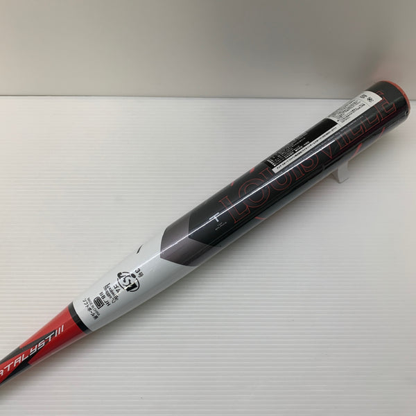 ルイスビルスラッガー Louisville Slugger カタリストⅢ ソフトボール用 大人 一般 FRP製バット WBL27580108574 トップバランス 野球 7037