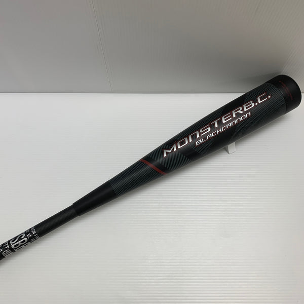 ゼット ZETT ブラックキャノン 軟式 大人 一般 FRP製バット BCT31385 ミドルバランス 中古 ケース付き 野球 7865