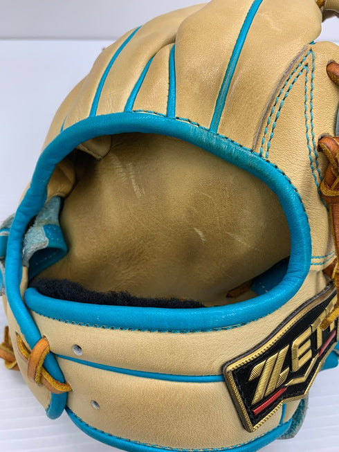 中古品 ゼット ZETT プロステイタス 軟式 内野手用グローブ BRGB30186S 3437