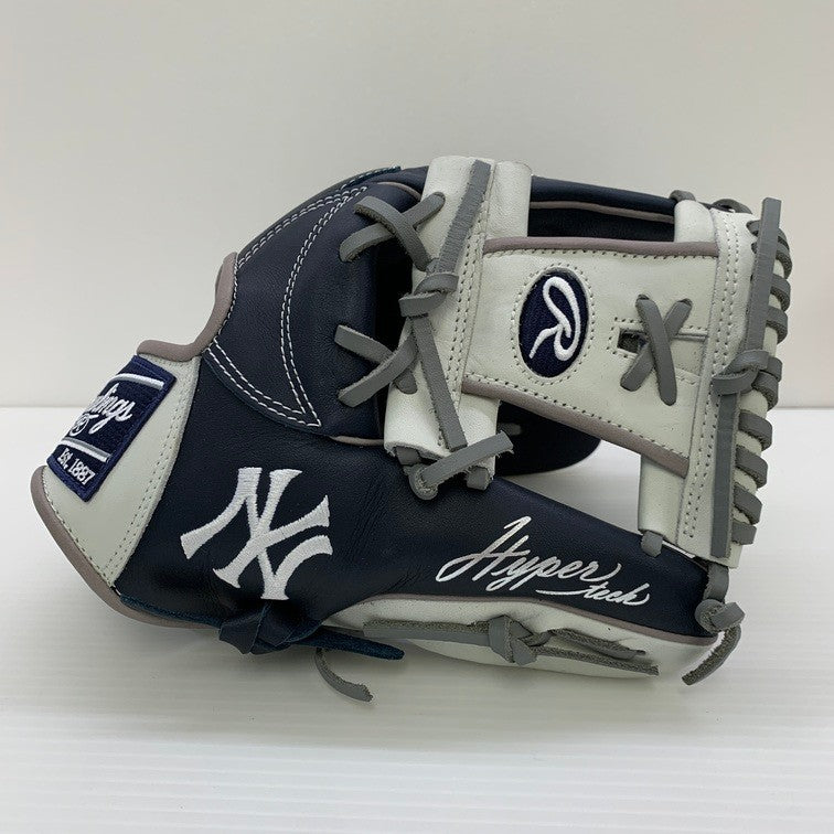 Rawlings - ローリングス Rawlings ハイパーテック 軟式 内野手用グローブ GR5HTMN62 ヤンキース 5548 ローリングス Rawlings ハイパーテック 軟式 内野手用グローブ