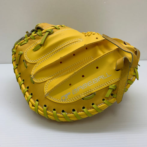 GP ジーピー 軟式 大人 一般 キャッチャーミット 捕手 グローブ グラブ 右投げ 中古品 野球 8251