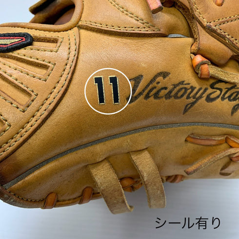 ミズノ MIZUNO ビクトリーステージ 軟式 大人 一般 投手用 グローブ ピッチャー グラブ 右投げ 2GN34001 中古品 野球 6582