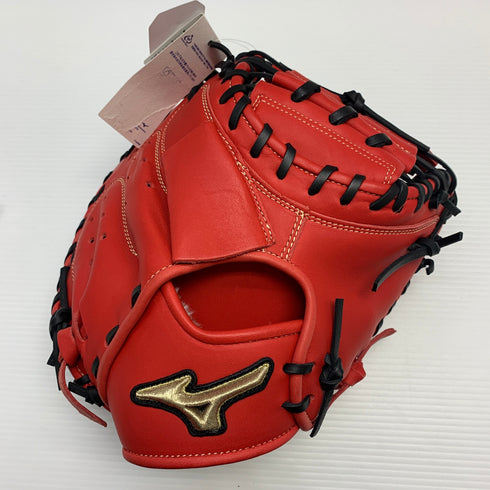 ミズノ MIZUNO グローバルエリート 軟式 大人 一般 キャッチャーミット 捕手 グローブ グラブ 右投げ 1AJCR31410 タグ付き 野球 7899