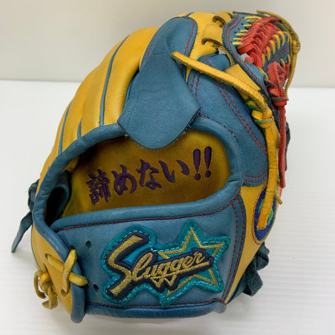 久保田スラッガー KUBOTA SLUGGER 軟式 大人 一般 投手用 グローブ ピッチャー グラブ 右投げ オーダー 中古品 野球 8640