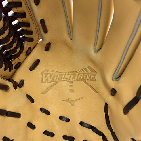 ミズノ MIZUNO ウィルドライブ 1AJGR14210 軟式 大人 一般 オールラウンド グローブ グラブ 右投げ 中古品 グローブ袋付き 野球 8523