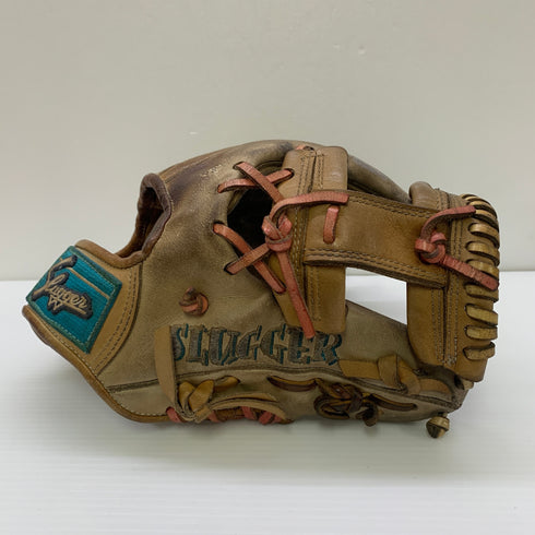 久保田スラッガー KUBOTA SLUGGER 軟式 大人 一般 内野手用 グローブ グラブ 右投げ 中古品 野球 1245