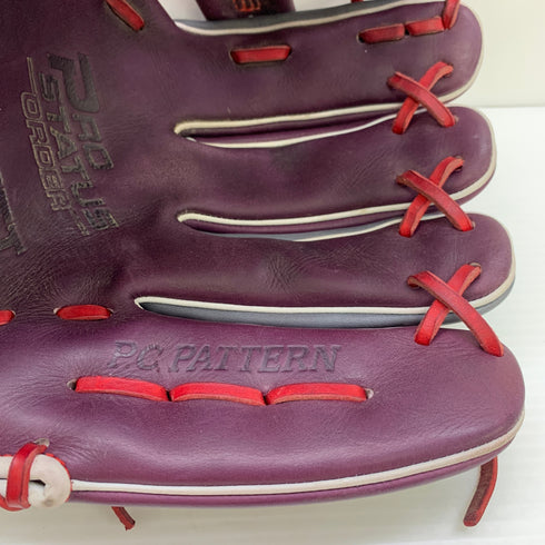 ゼット ZETT プロステイタス PROSTATUS 軟式 大人 一般 内野手用 グローブ グラブ 右投げ オーダー 中古品 野球 9406