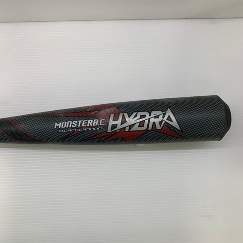 中古品 ゼット ZETT バットモンスターブラックキャノン 軟式 FRP製 バット BCT31583 ケース付き 6847