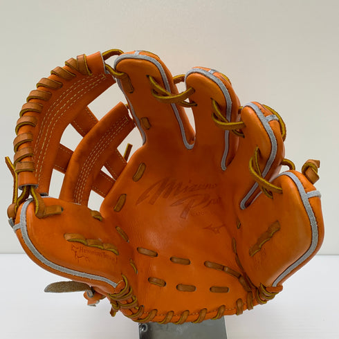 ミズノ MIZUNO ミズノプロ 硬式 大人 一般 内野手用 グローブ グラブ 右投げ 1AJGH32143 HAGAJAPAN 中古品 野球 5940