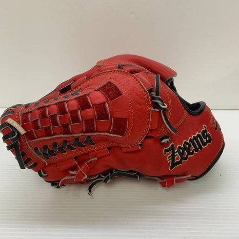 ジームス Zeems 軟式 大人 一般 投手用 グローブ ピッチャー グラブ 左投げ KG-1PBN 中古品 野球 7988