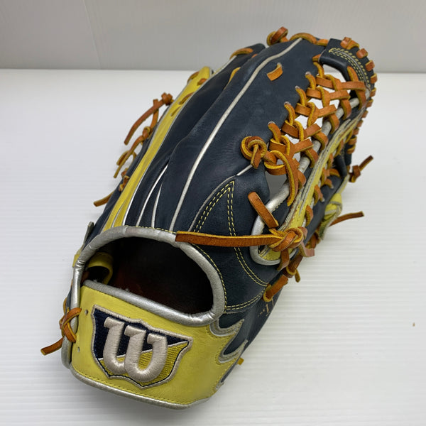 ウィルソン Wilson ワナビーヒーロー RHQ8SG 軟式 大人 一般 外野手用 グローブ グラブ 右投げ 中古品 野球 8453