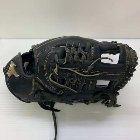 ミズノ MIZUNO グローバルエリート 軟式 大人 一般 外野手用 グローブ グラブ 右投げ 中古品 野球 6243