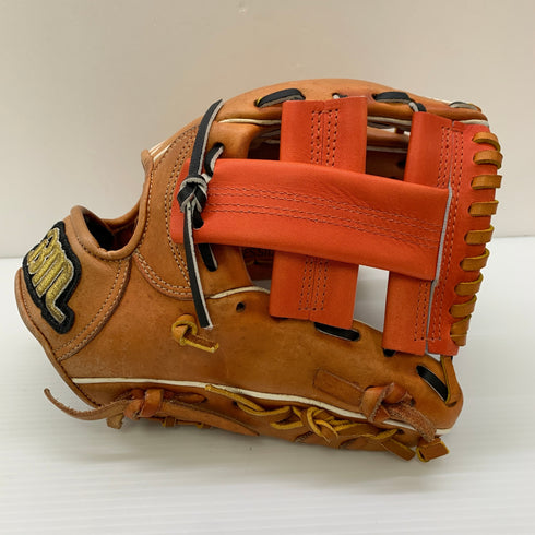 ベースマン BASEMAN BM 軟式 大人 一般 内野手用 グローブ グラブ 右投げ 中古品 野球 6459