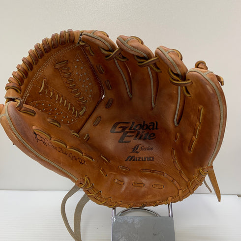 ミズノ MIZUNO グローバルエリート 軟式 大人 一般 投手用 グローブ ピッチャー グラブ 右投げ 2gn36021 中古品 野球 6581