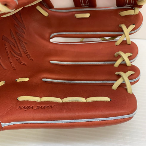 ミズノ MIZUNO ミズノプロ HAGAJAPAN 硬式 大人 一般 外野手用 グローブ グラブ 右投げ 1AJGH92807 中古品 野球 8141