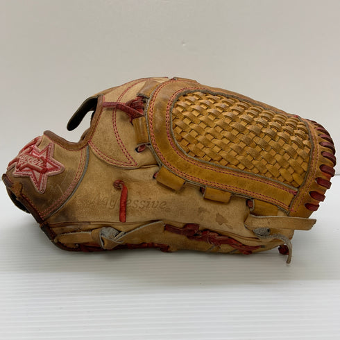 久保田スラッガー KUBOTA SLUGGER 硬式 大人 一般 投手用 グローブ ピッチャー グラブ 右投げ 中古品 グローブ袋付き 野球 6862