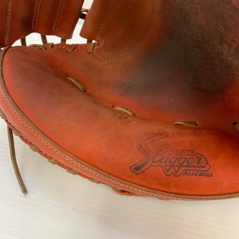 久保田スラッガー KUBOTA SLUGGER 軟式 大人 一般 キャッチャーミット 捕手 グローブ グラブ 右投げ KSM-622 中古品 野球 6098