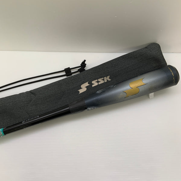 エスエスケイ SSK MM23MX 軟式 大人 一般 FRP製バット SBB4040 中古 ケース付き 野球 8120