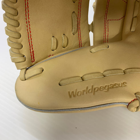 ワールドペガサス WORLD PEGASUS グランドペガサス 硬式 大人 一般 投手用 グローブ ピッチャー グラブ 右投げ WGKGPT12 タグ付き 野球 8218