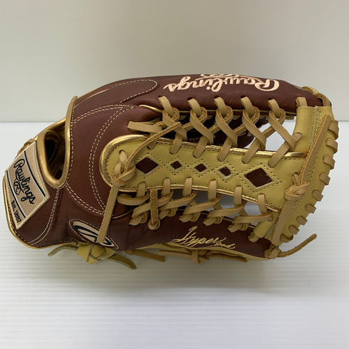 ローリングス Rawlings HYPER TECH COLOR 軟式 大人 一般 外野手用 グローブ グラブ 右投げ GR5FHTCY719 中古品 野球 6078