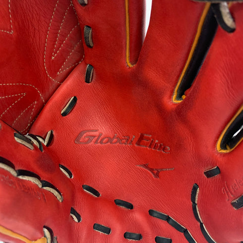 ミズノ MIZUNO グローバルエリート ソフトボール用 大人 一般 投手用 グローブ ピッチャー グラブ 右投げ 1AJGS22401 中古品 野球 7896