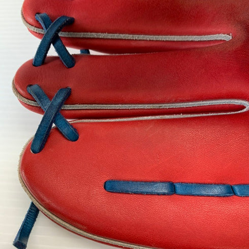 中古品 ミズノ MIZUNO ミズノプロ 軟式 投手用オーダーグローブ 左投げ 刺繡有り 5102