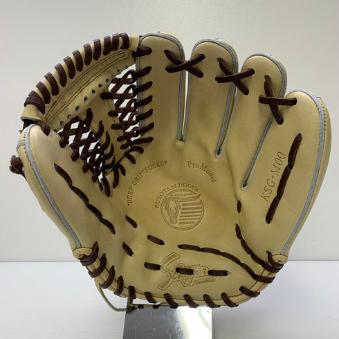 久保田スラッガー KUBOTA SLUGGER 硬式 大人 一般 内野手用 グローブ グラブ 右投げ KSG-M00 中古品 野球 6085