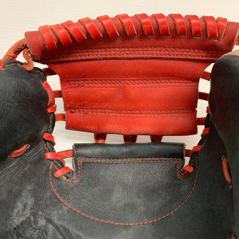 ハタケヤマ HATAKEYAMA 軟式 大人 一般 キャッチャーミット 捕手 グローブ グラブ 左投げ 中古品 野球 6329