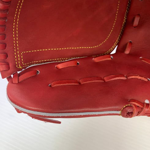 ジェニュイン Genuine 硬式 大人 一般 投手用 グローブ ピッチャー グラブ 右投げ 中古品 グローブ袋付き 野球 6769