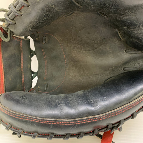 ハタケヤマ HATAKEYAMA 心 軟式 大人 一般 キャッチャーミット 捕手 グローブ グラブ 右投げ PRO-27 中古品 野球 7917