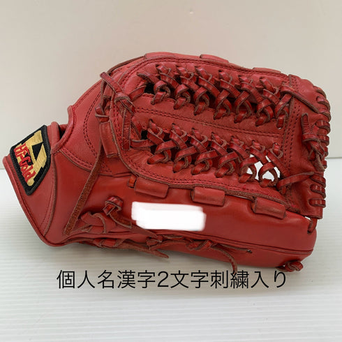ハイゴールド HI-GOLD EXPERT 軟式 大人 一般 外野手用 グローブ グラブ 右投げ 中古品 野球 7821