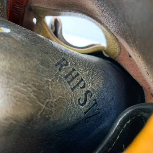 ウィルソン Wilson ワナビーヒーロー 軟式 大人 一般 キャッチャーミット 捕手 グローブ グラブ 右投げ RHPSTZ 中古品 野球 6802