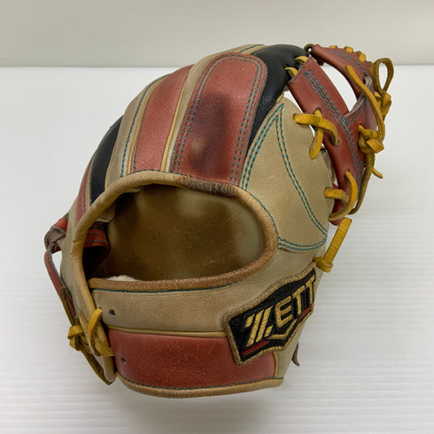ゼット ZETT プロステイタス PROSTATUS 軟式 大人 一般 内野手用 グローブ グラブ 右投げ オーダー 中古品 野球 9206