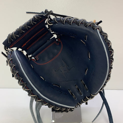 カナメ KANAME 硬式 大人 一般 キャッチャーミット 捕手 グローブ グラブ 右投げ C200 タグ付き グローブ袋付き 野球 6303