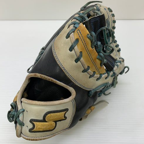 エスエスケイ SSK 軟式 大人 一般 ファーストミット 一塁手 グローブ グラブ 右投げ 中古品 野球 7826