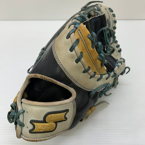 エスエスケイ SSK 軟式 大人 一般 ファーストミット 一塁手 グローブ グラブ 右投げ 中古品 野球 7826