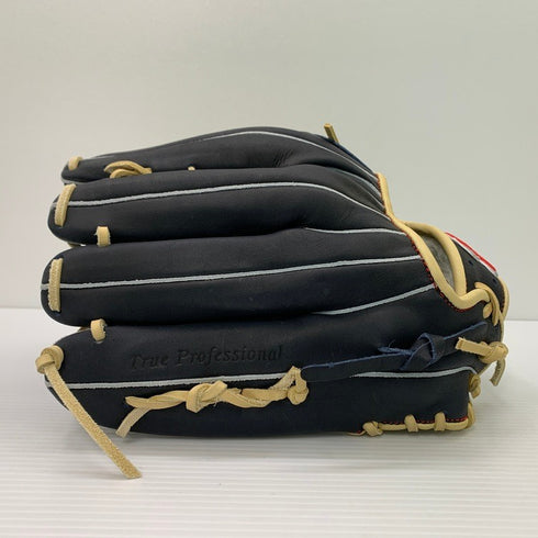 中古品 久保田スラッガー スペシャルオーダー 軟式 外野手用グローブ KSN-SPM KSブラック 4150