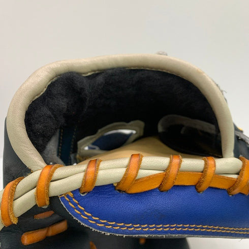 中古品 ゼット ZETT プロステイタス 軟式 オーダー キャッチャーミット 刺繍入り 4496