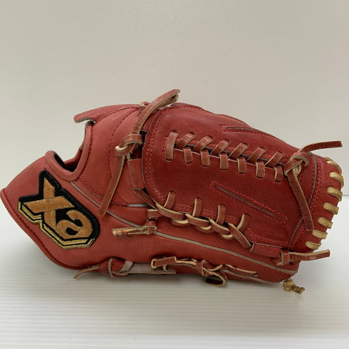 ザナックス Xanax XANA POWER 軟式 大人 一般 投手用 グローブ ピッチャー グラブ 右投げ BRG-1719 中古品 野球 6559