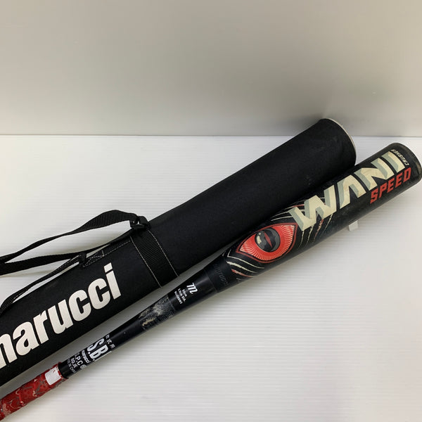 マルーチ marucci ワニクラッシャー 軟式 大人 一般 FRP製バット MJJSBBWS ケース付き 野球 7142