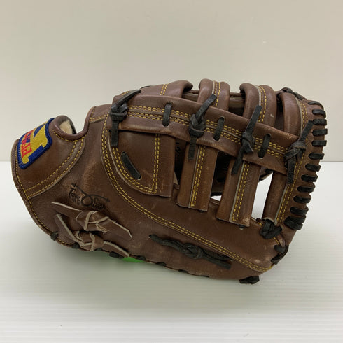 ハイゴールド HI-GOLD GKE-18F 軟式 大人 一般 ファーストミット 一塁手 グローブ グラブ 右投げ 中古品 野球 9359