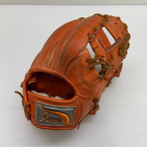 久保田スラッガー KUBOTA SLUGGER KSN-25PS 軟式 大人 一般 内野手用 グローブ グラブ 右投げ 中古品 野球 9192