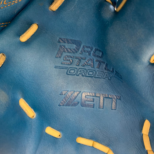 ゼット ZETT プロステイタス 軟式 大人 一般 投手用 グローブ ピッチャー グラブ 右投げ オーダー 中古品 野球 7406
