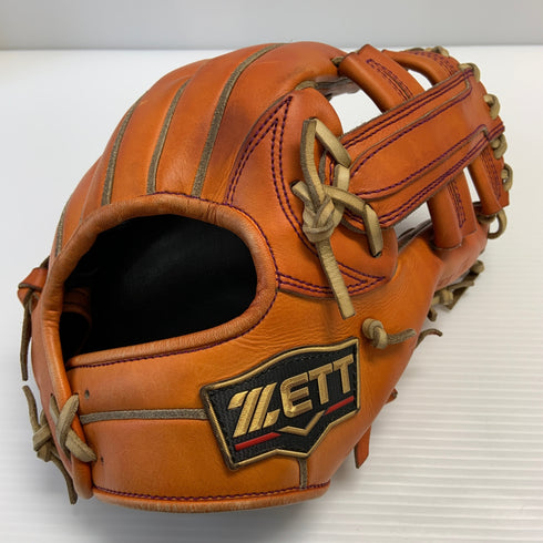 ゼット ZETT プロステイタス PROSTATUS BPROG186S 硬式 大人 一般 内野手用 グローブ グラブ 右投げ 中古品 野球 8633