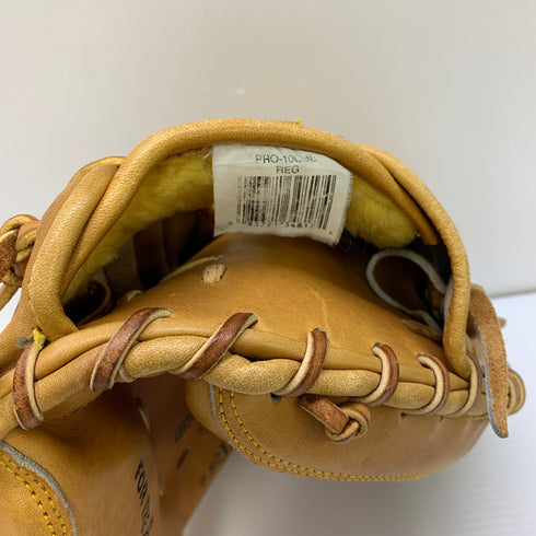 ローリングス Rawlings PRO-10CME 硬式 大人 一般 キャッチャーミット 捕手 グローブ グラブ 右投げ 中古品 野球 9919