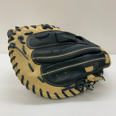 ハイゴールド HI-GOLD ベーシック 軟式・ソフトボール兼用 キャッチャーミット 捕手 グローブ グラブ 右投げ BSG-875M 中古品 野球 6836